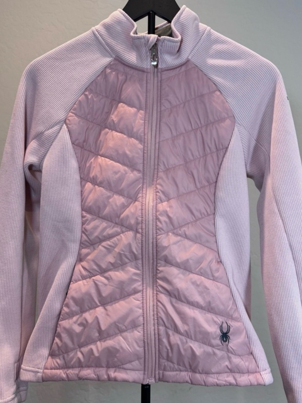 Spyder Quilted Light Pink Women's Hybrid Jacket